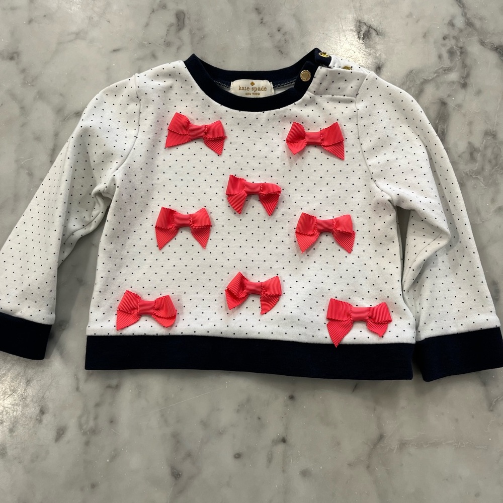 Authentic Kate spade sweater 9 month